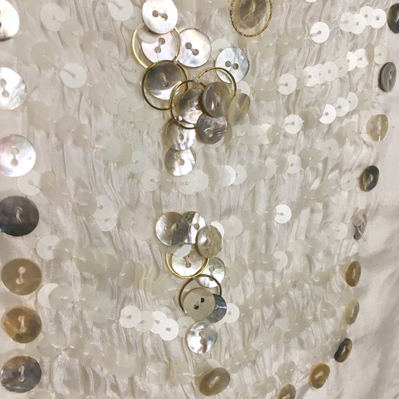 3 for $75!!! 100% silk Zen B. short-sleeved blouse, size 2. - Picture 3 of 4